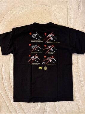 In4mation Hawai’i x Aloha Shoyu Chopsticks T-shirt Men Medium
